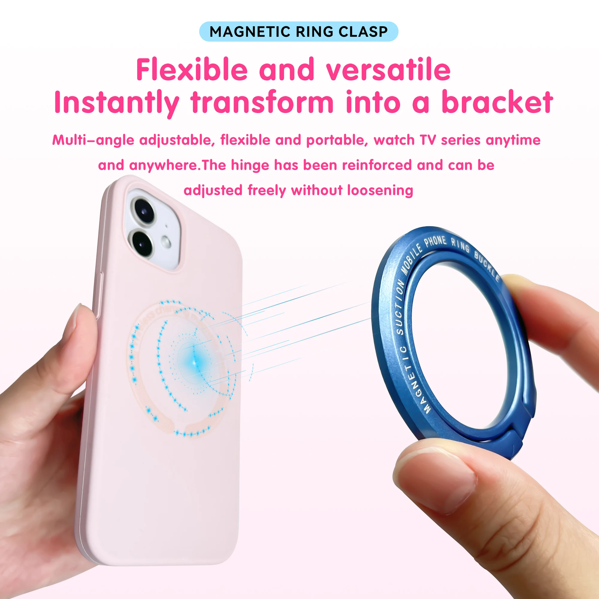 ที่ยึดโทรศัพท์แม่เหล็กใสหลากสี - Phone Accessories And Gadgets บทวิจารณ์และราคา