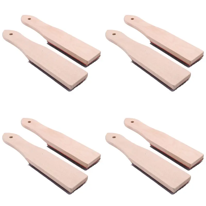 

【FLASH-SALE!】File Card Brush Steel Card File Brush Cleaner Remove Chip Metal Bits Cleaning 8.26 Inch Length, 8 Pieces