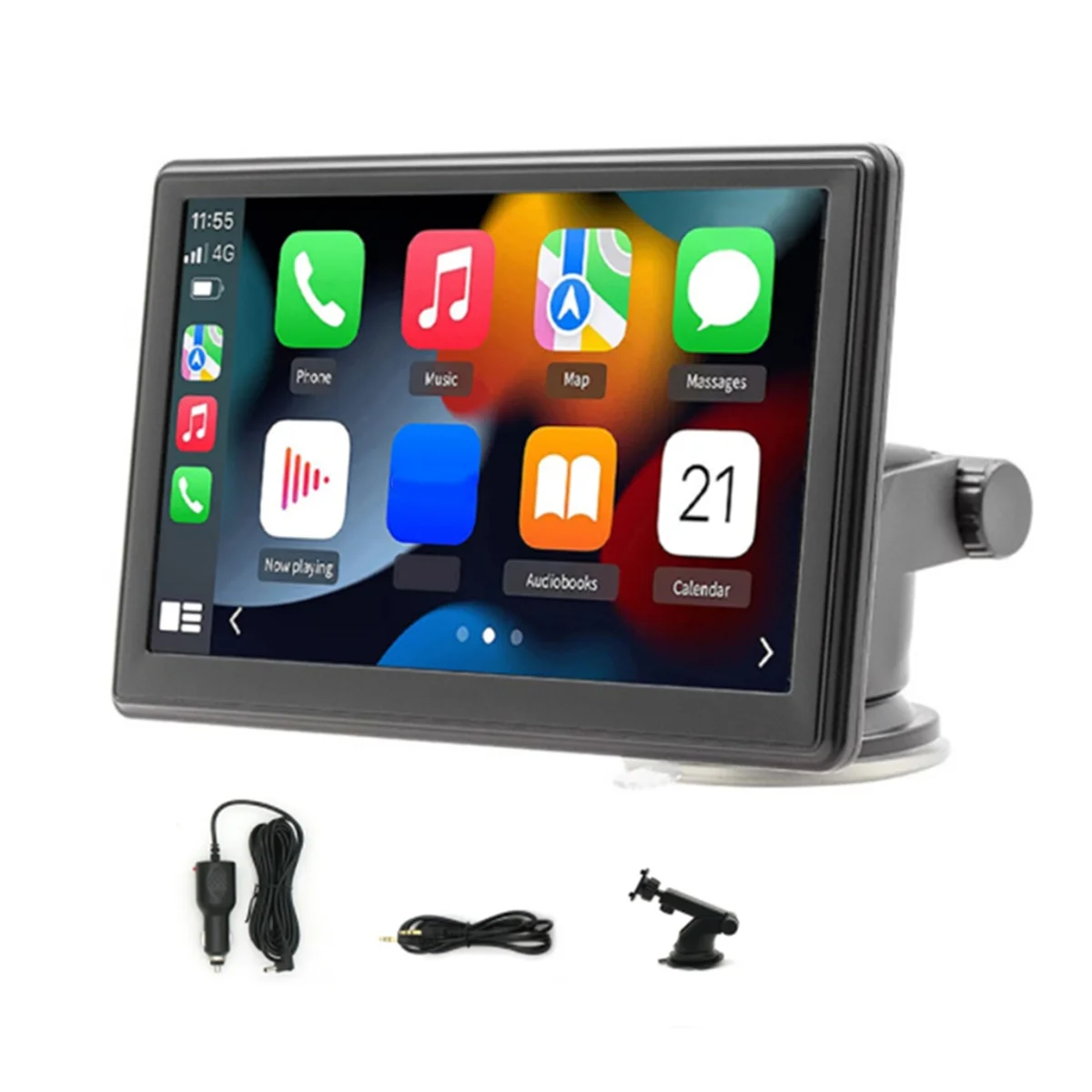 

7 Inch Wireless Carplay Android Auto Player Car GPS Navigation Mobile Phone Interconnection Multimedia Bluetooth Car MP5