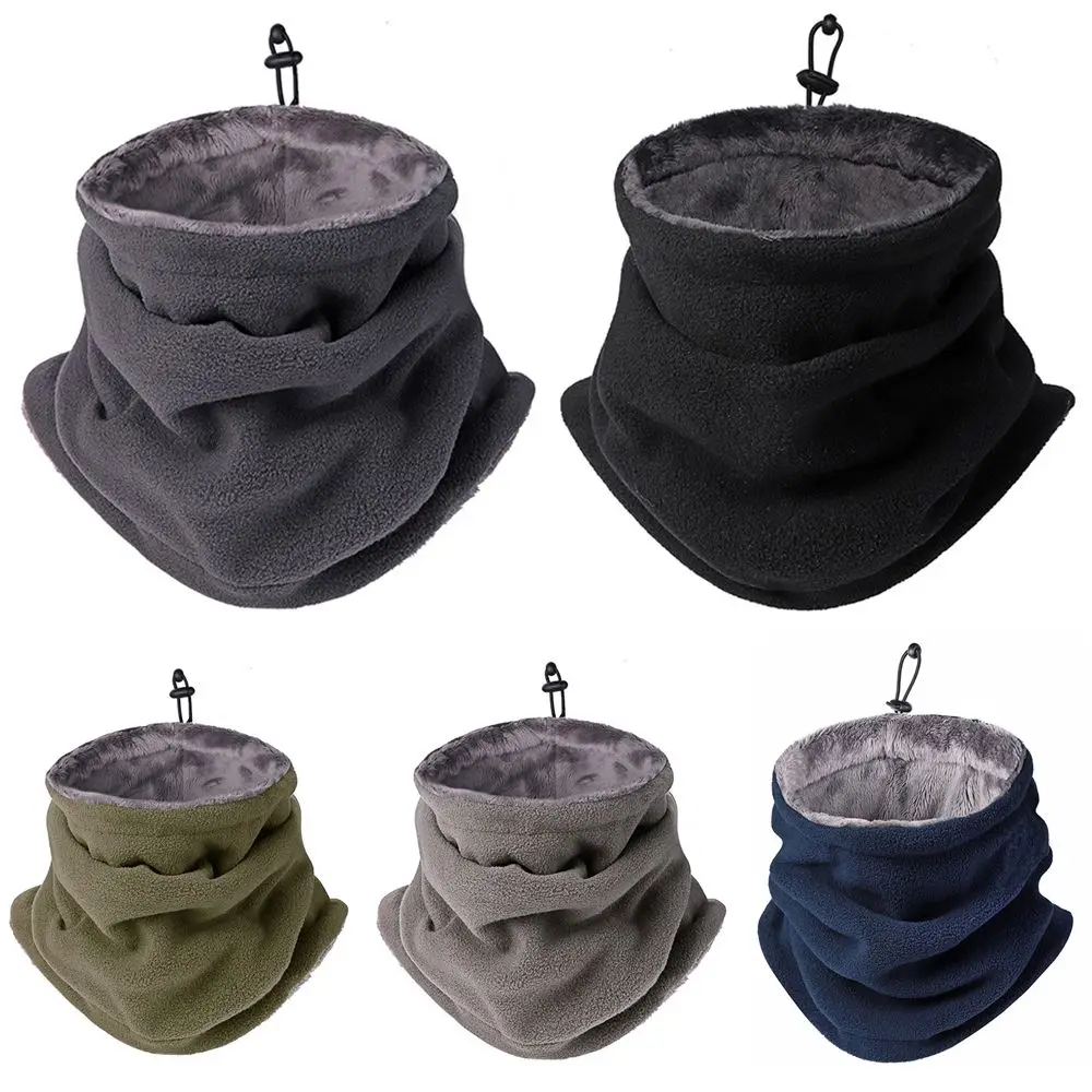 Soft Polar Fleece Neck Warmer Scarf Fishing Skating Running Sport Scarf Face Mask Camping Hiking Hat Warm Cycling Headwear