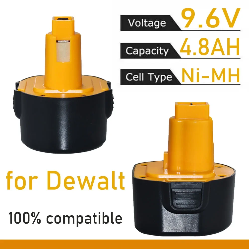 

9.6V for Dewalt 4800mAh ni-mh battery DE9036 DE9061 DE9062 DW9060 DW9061 DW9062 EZWA 29 1005007175921016