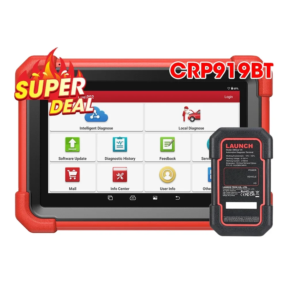 2024 Newest Launch X431 Crp919x Bt Crp919bt Crp919e Car Obd2 Bidirectional Full System Diagnostic Scanner Car Diagnosis Tool