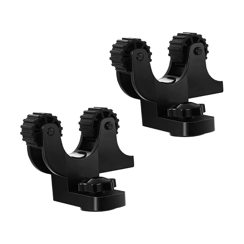 Canoe Paddles Holder Mount Bracket for Quick Holding Kayak Paddle Clip Fishing Rod Leash Prevent 2pcs