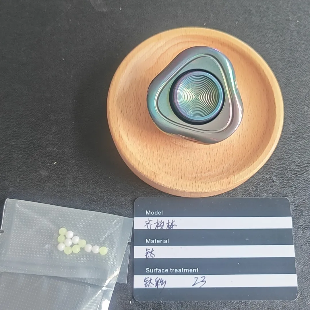 Used EDC Four Point Water Zeppelin Titanium Color + Base
