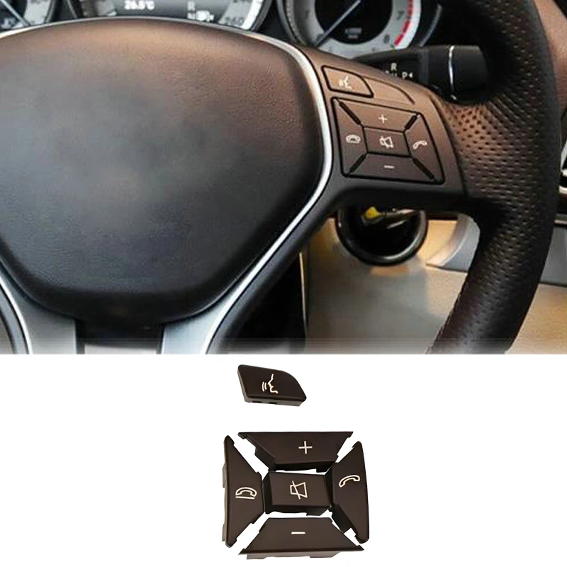

Right Brown Steering Wheel Switch Button Fit For Mercedes Benz W204 W212 X204
