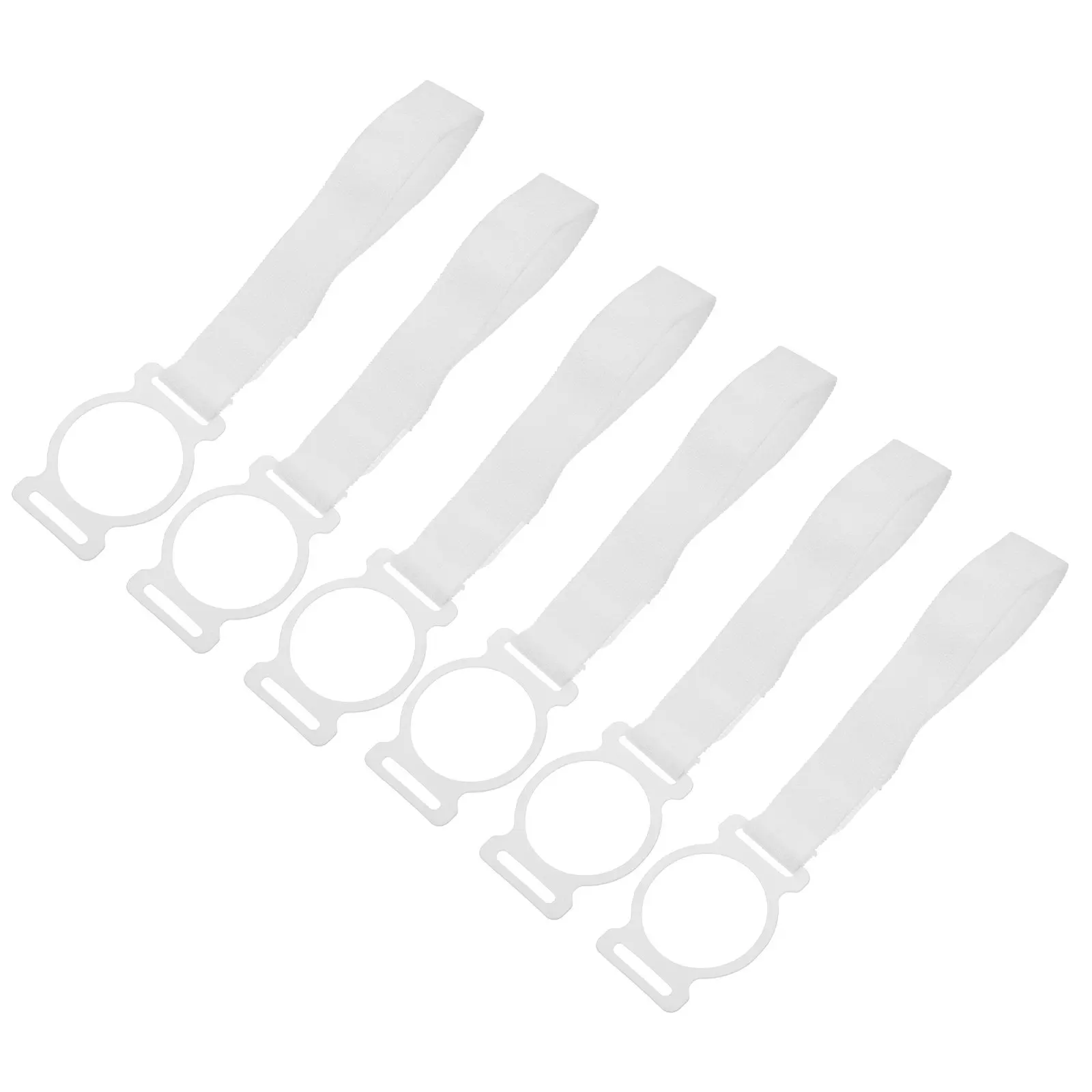 6Pcs Moxa Straps Household Elastic Bands Professional Moxibustion Fixator Wear-Resistant Portable Moxa Belt Accessory