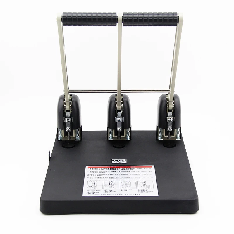 Poinçonneuse robuste à 3 trous KW, perforateur à trois trous