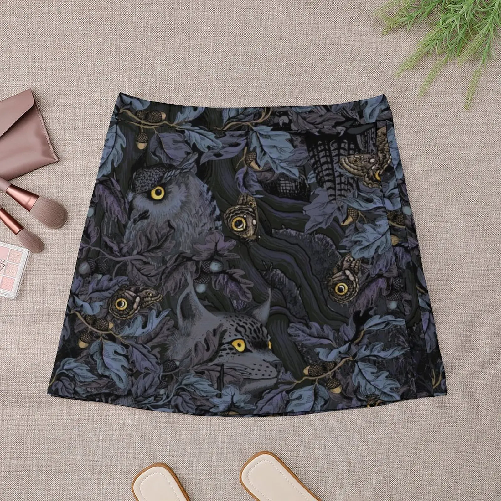 Fit In (moonlight blue) Mini Skirt outfit korean style fashion korean clothing 90s vintage clothes Mini Skirt