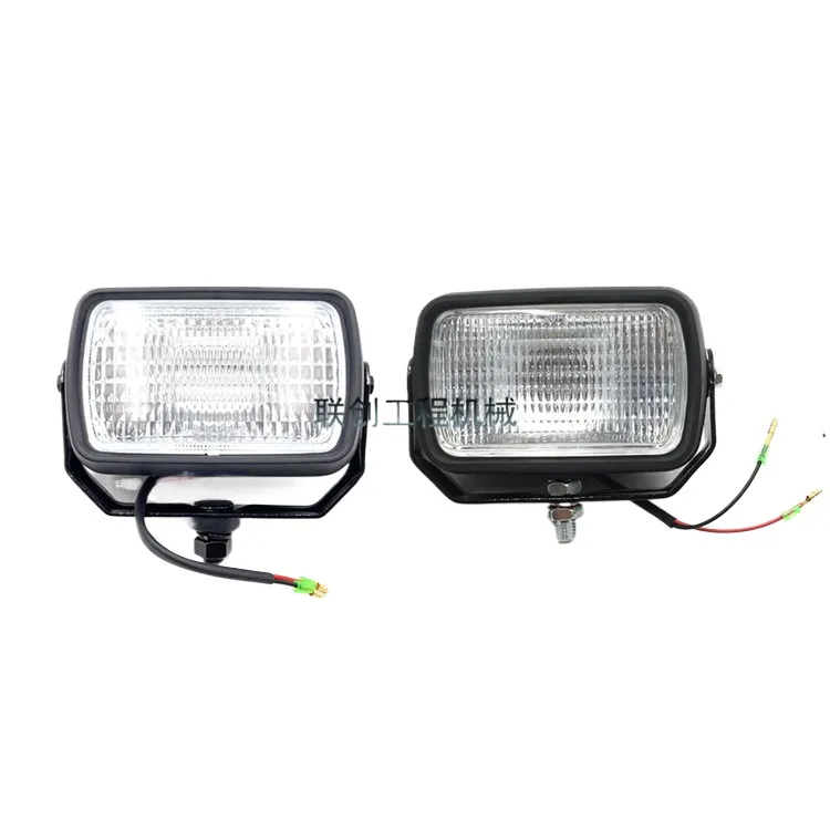 

For PC, SK, SH, ec, ZAX EX Excavators: 12V9 Teeth Quality Set (2pcs) for Cab Top, Toolbox, Boom Lights