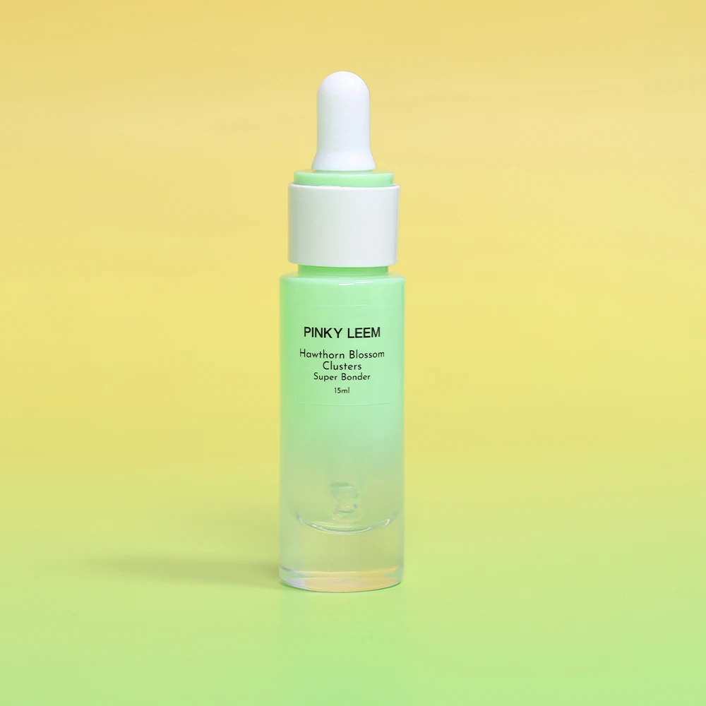 

Pinky Leem Lash Adhesive Bonder Strong Hold Private Label Frosted 15ml Lash Bonder Alcohol Free Super Lash Bonder