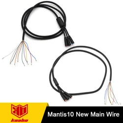 Original Kaabo New 3 Head 9/10Pin Main Cable For Kaabo Mantis10 Electric Scooter Main Wiring Cable Line Scooter Official Parts
