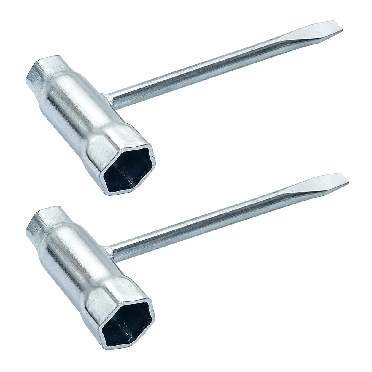 2PCS Kit Chainsaw Scrench T-Wrench 13mm x 19mm Bar Spanner Tool Combination Screwdriver Wrench for Stihl 023 025 MS250 026 024