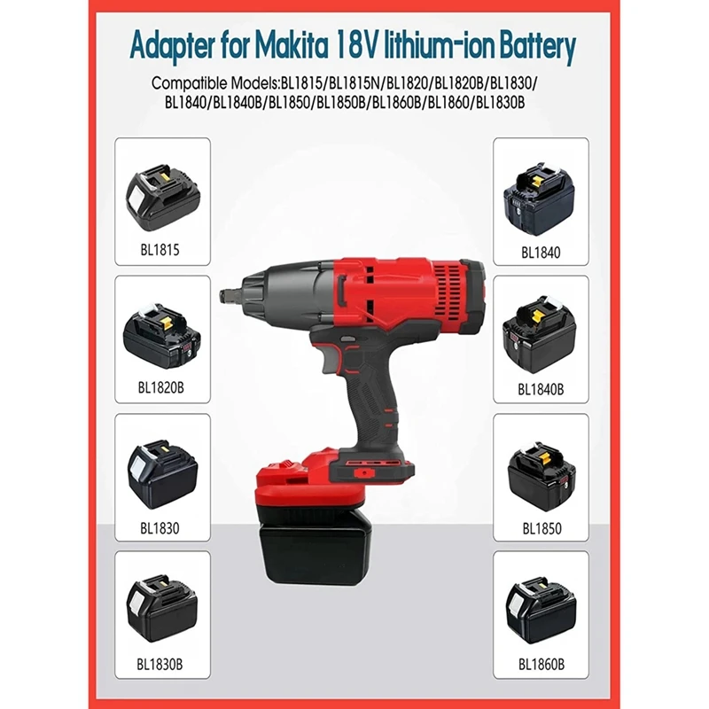 MT18MAN Adapter MT18MAN Battery Adapter For 18V Li-On Battery Convert To For Craftsman For NEW 20V Power Tool