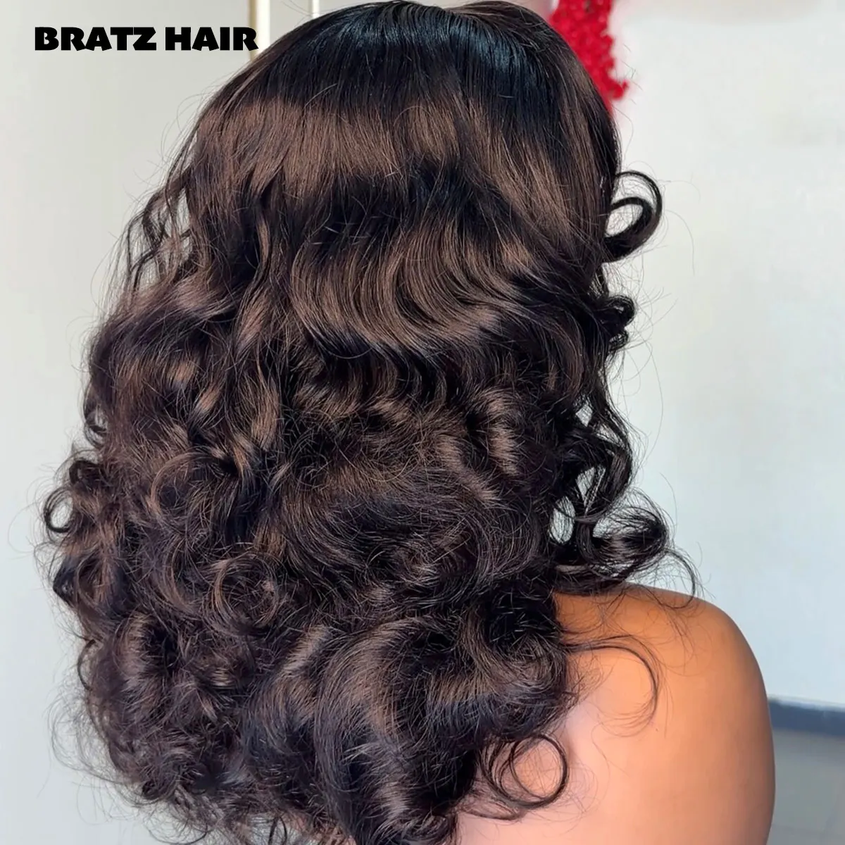 Human Hair 13x6/13x4 HD Transparent Lace Frontal Bouncy Curly Drawstring Glue-Free Wigs Pre Plucked 4x4 5x5 Loose Wave Wigs