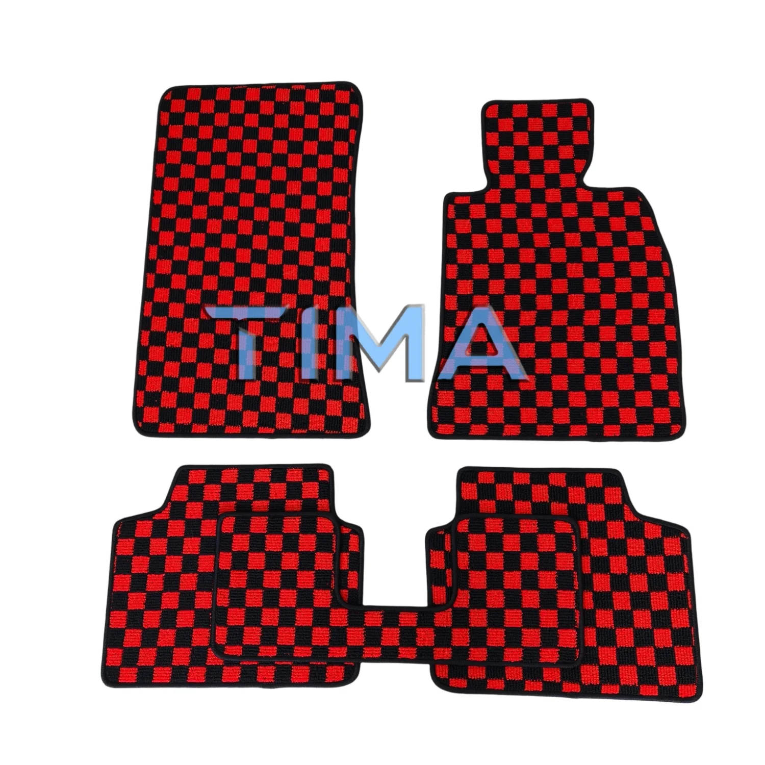 Stable All-season use Checkered Carpet Plaid Dice mats Auto parts For BMW 3 Series E90 2005-2011 Right Hand Driveor