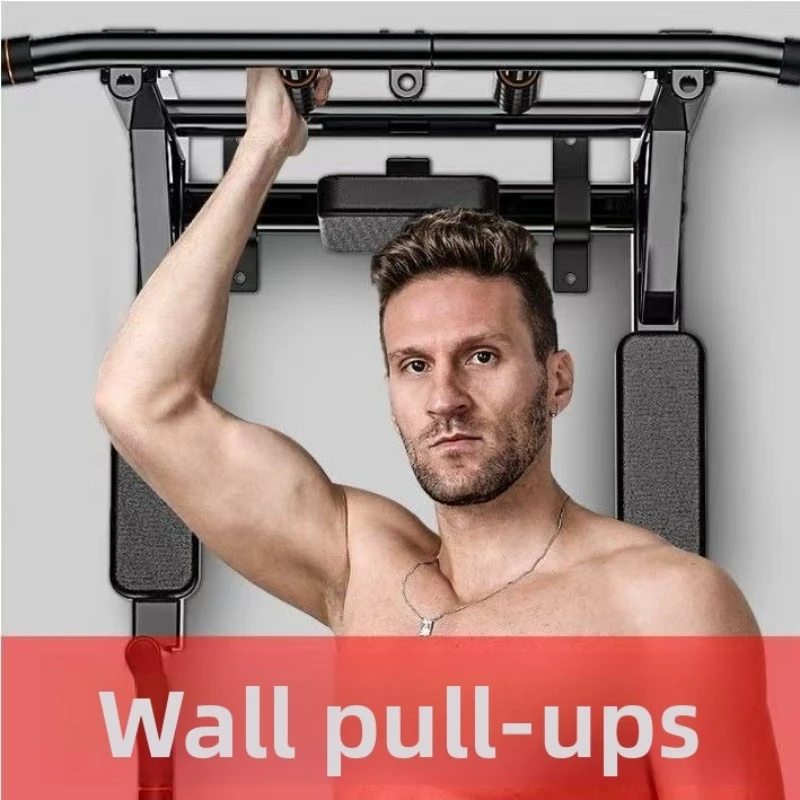 Pull Up Device Wall Perforation Horizontal Bar Household Indoor Wall Single  Household Fixed Single Pole Fitness Equipment
