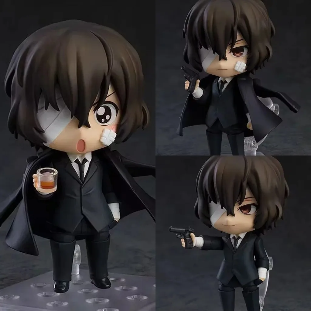 

Anime Bungo Stray Dogs Dazai Osamu PVC Action Figure Collectible Model Doll Toy 10CM 657# 1748#