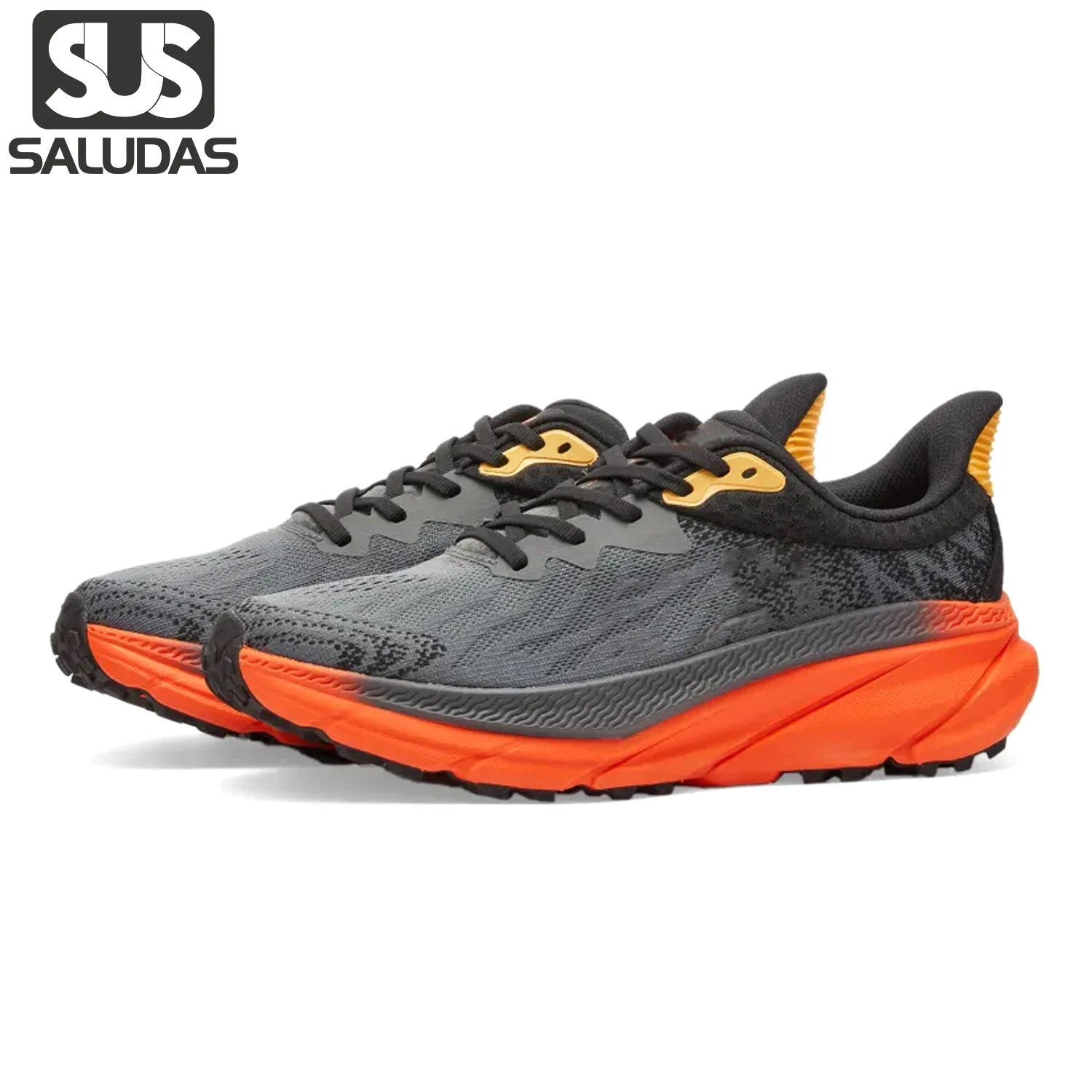 SALUDAS Trail Running Shoes for Men Outdoor Women Casual Walking Shoes Anti-Slip Cushioning Mountain Marathon Running Sneakers