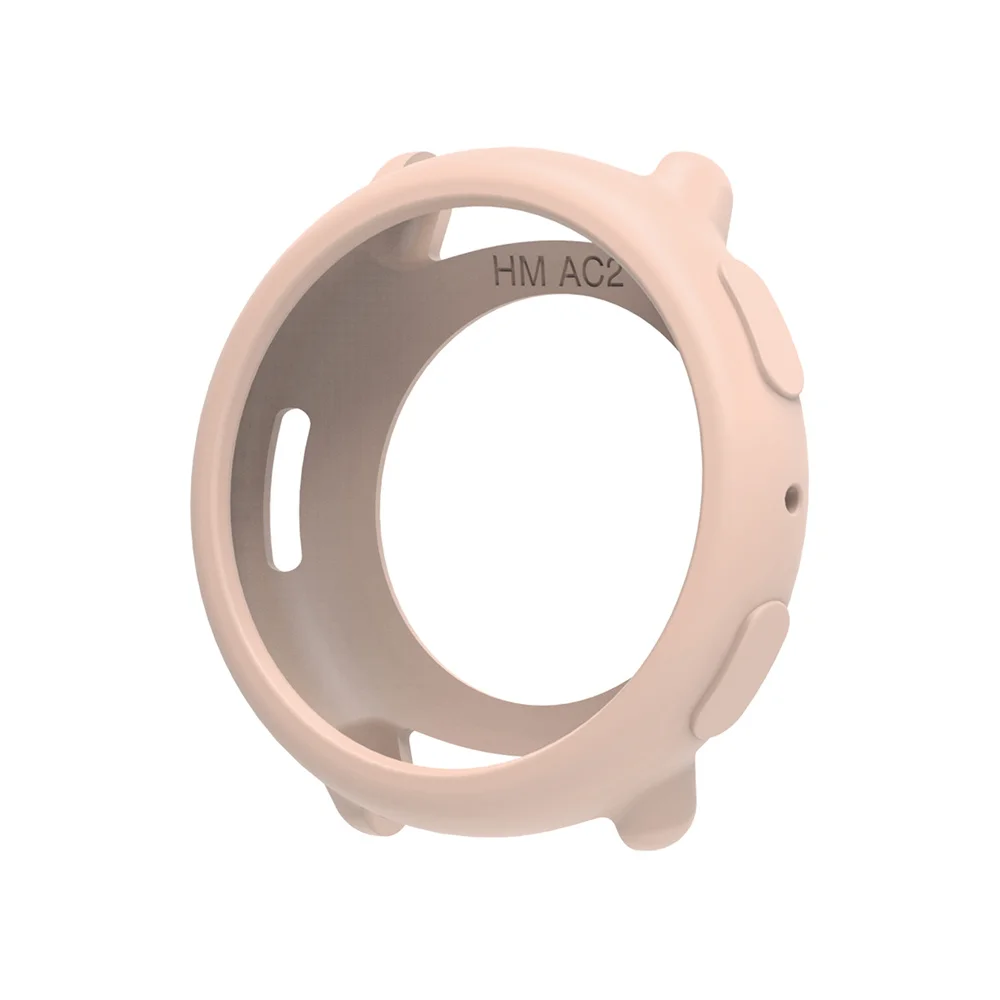 Soft Silicone Case For Huami Amazfit Active 2 Watch Cover Decoration Hollow Protective Case Super Light For Amazfit Active 2