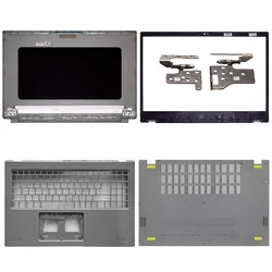 New Laptop Case For Aspire AV15-51 AV15-52 AV15-53ZJ AV15-78SB N20C5 LCD Back Cover Front Bezel Palmrest Hinges Bottom Top Case