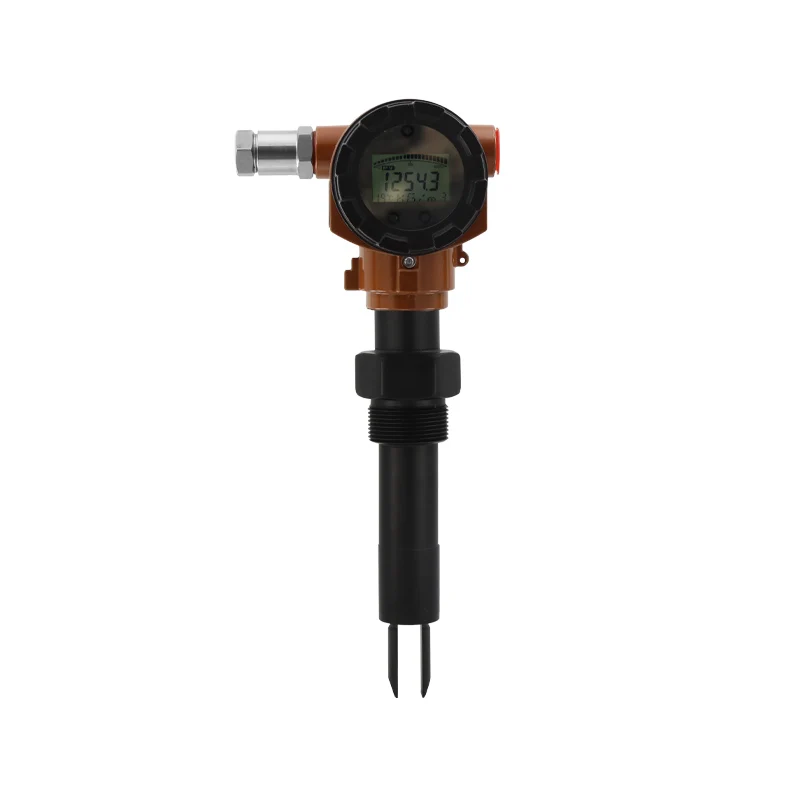 TF-640 PTFE in-line stainless steel densitometer with 4-20mA output for continuous real-time density concentration measurement