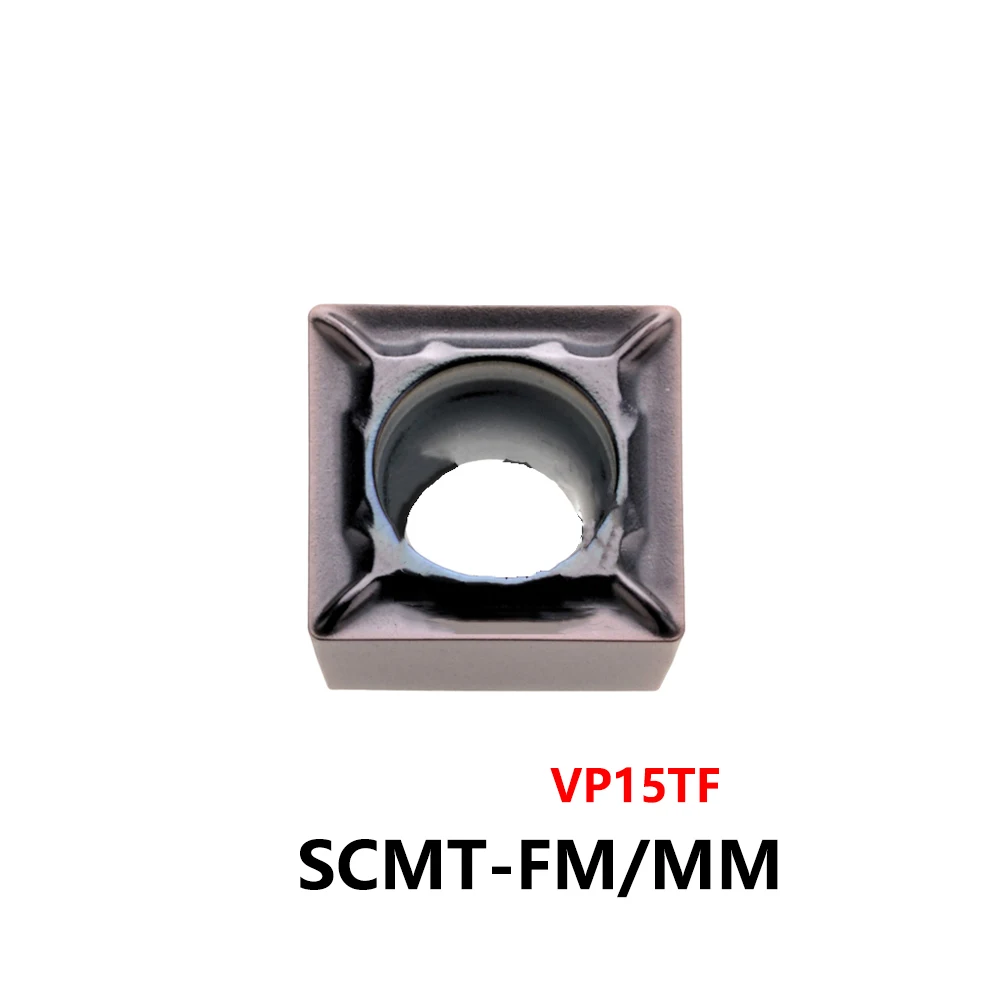 Original SCMT09T304-FM SCMT09T308-FM SCMT09T304-MM SCMT120404 SCMT120408 MM VP15TF Carbide Inserts SCMT SCMT12 SCMT09 CNC Tools