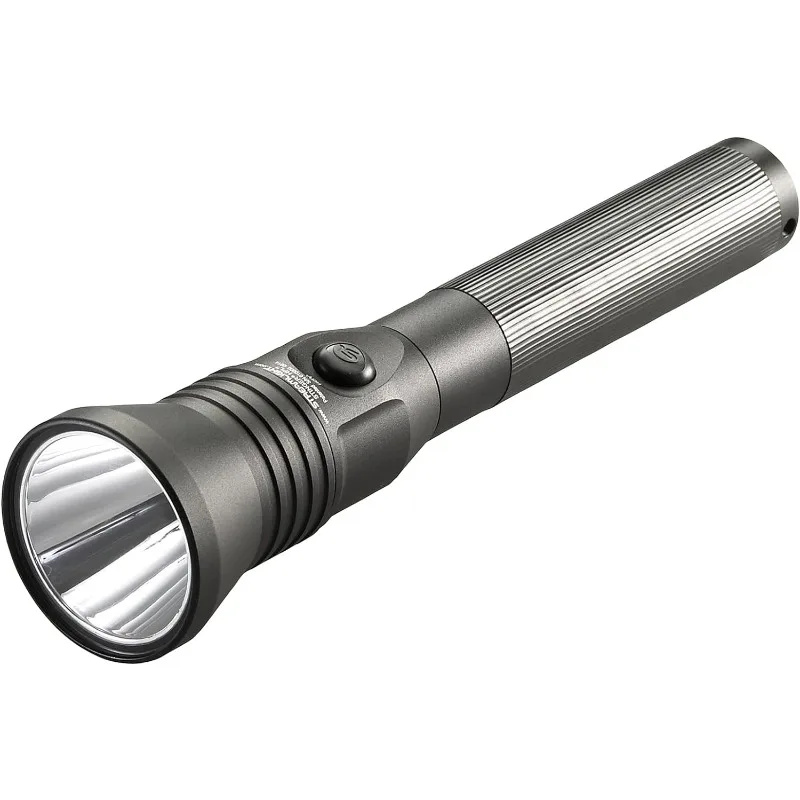 Streamlight 75763 Stinger 800-Lumen LED HPL Flashlight with 120V AC/12V DC Smart Charge Charger, Black