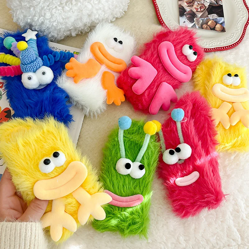 

Winter Cozy Plush Socks for Women Winter Non Slip Fuzzy Slipper Socks Mid Crew Length Perfect Christmas Gift