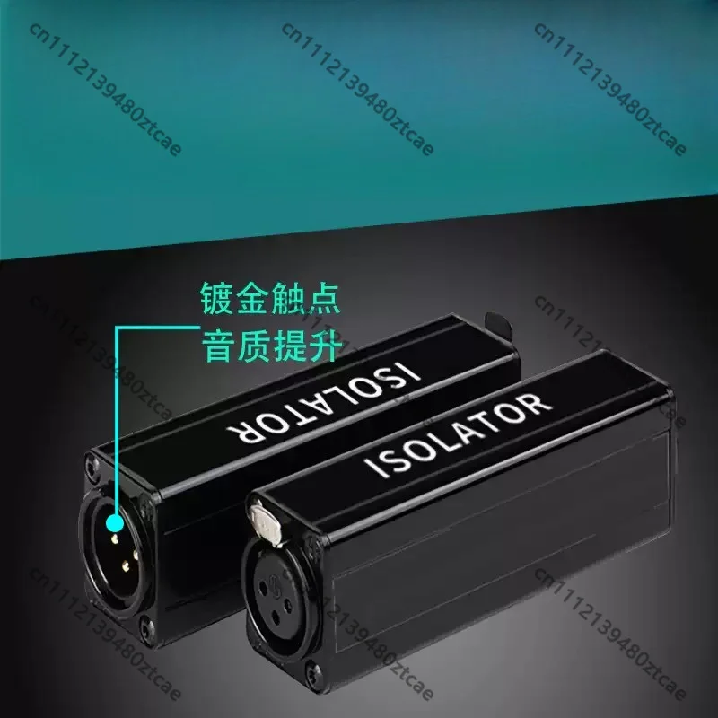 RCA Audio Noise Isolator Anti-interference Filter Remove Ground Loop Current Noise Audio Connection Accessory