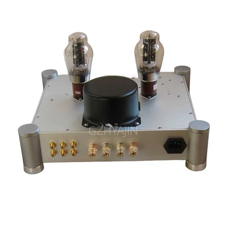 HIFI  300B tube machine fever single-ended power amplifier class A dawn double triode 12AU7 three-way signal input