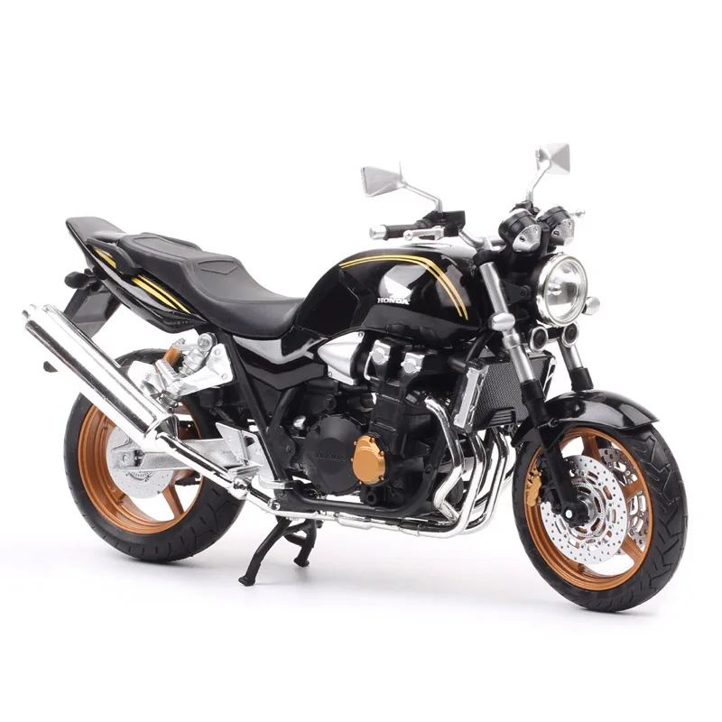 Automaxx Diecasts e Veículos De Brinquedo Para Crianças, Super Four Scale Motocicleta, Veículos Diecast, Brinquedos Da Bicicleta, Colecionadores