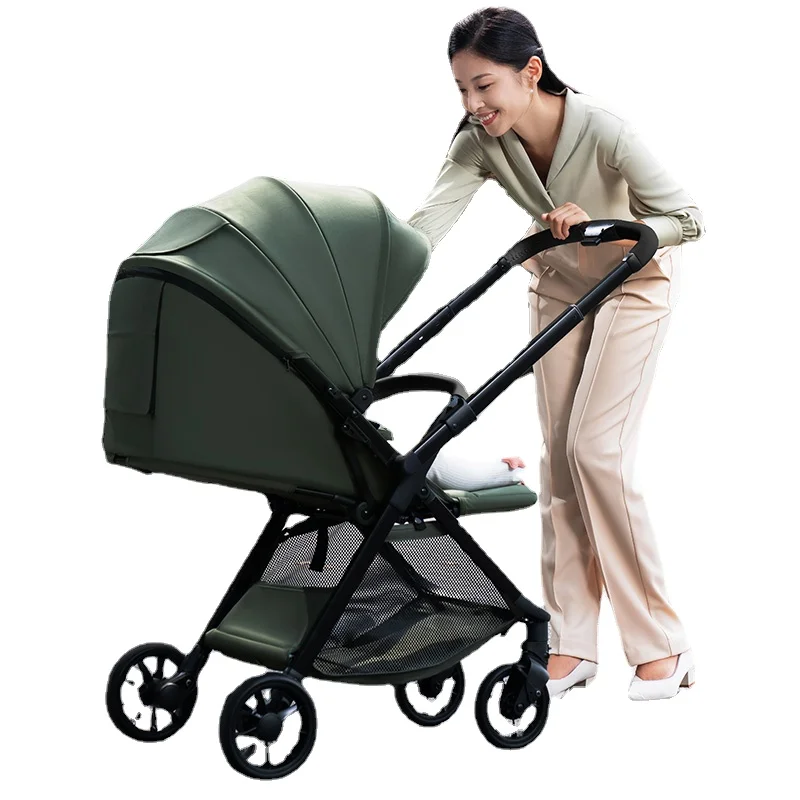 Yy Stroller Can Sit and Lie Portable Foldable Two-Way Trolley