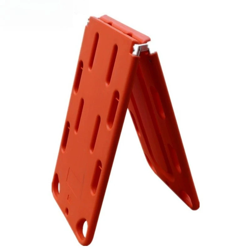 

PE folding stretcher, folding X-ray penetrating water rescue two-fold four-fold PE floating spine board spine board