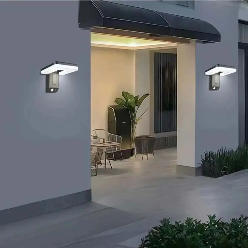 

Human Body Sensing LED Solar Light with 3 Modes Solar Powered Folding Wall Light Waterproof Super Bright Outdoor Garden Lamp