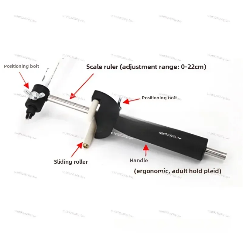 Car wheel eyebrow scribe black with graduated sheet metal spray paint rib line Body sheet metal data restoration and repair tool image 2