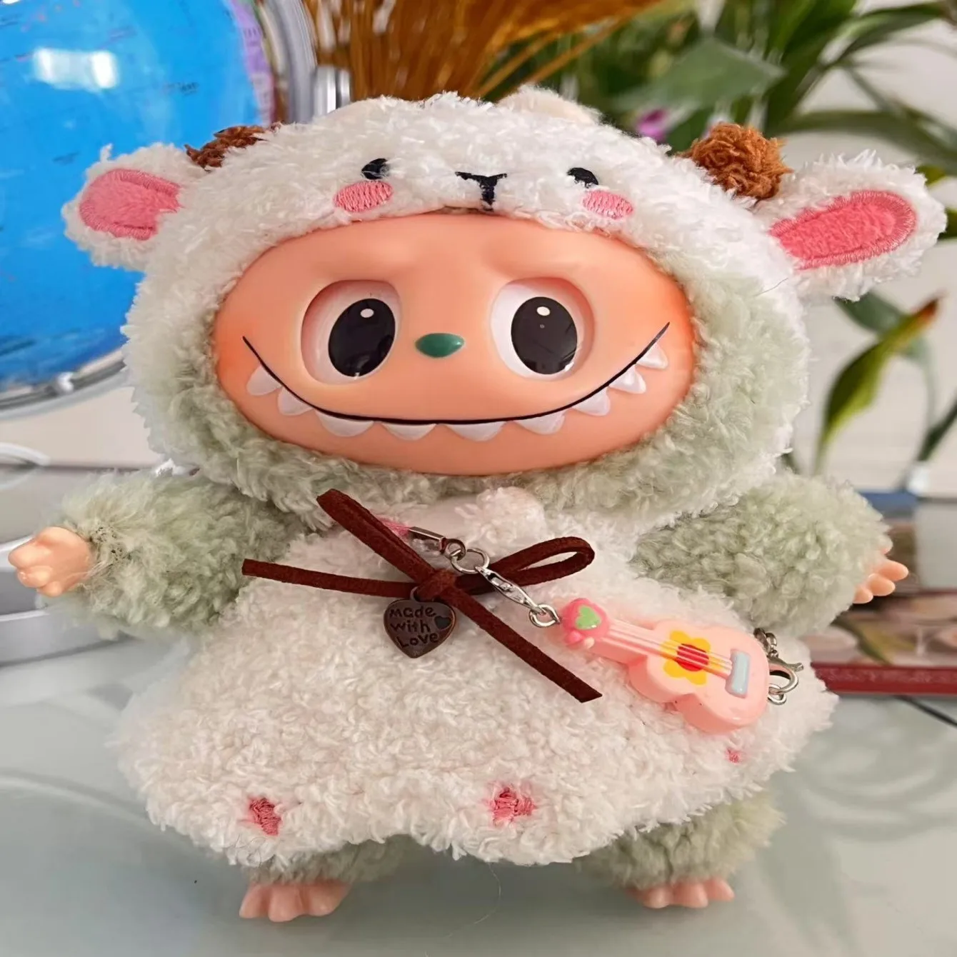 

17cm Labubu Clothes Fashion Clothes Clothes Designer Doll Luxury Clothes Color Match Hoodies Dolls Accessories
