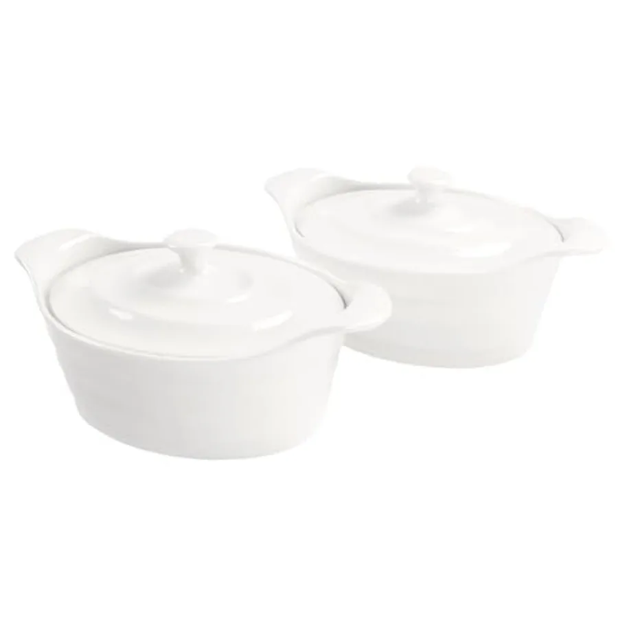 

Casserole Dish French Onion Soup Ceramic Bakeware Set with Lids Ceramic Mini Cocotte Set Baking Dish with Lids and Handles Micr