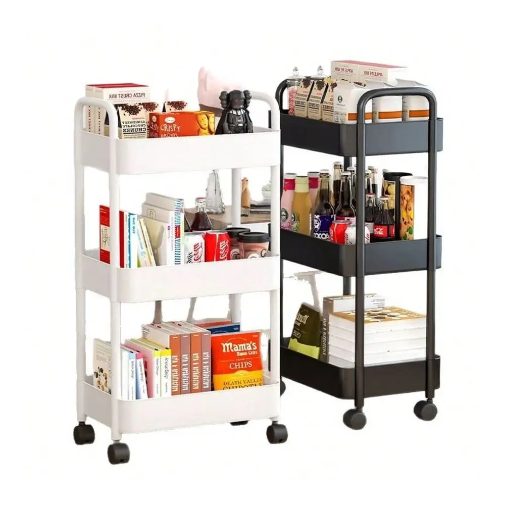 

Modern And Minimalist 5Tier 4Tier 3Tier Rolling Storage Cart Is An Ideal Gift Choice For Holidays. It Saves Indoor Space And Ca