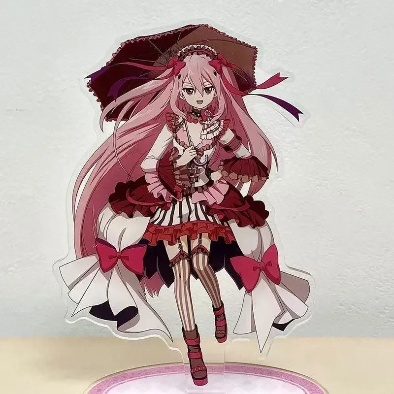 10cm Anime Peripheral Acrylic Stand Desktop Holder Decoration Figurines Miniature Model Cosplay Display Fan Collection Gift