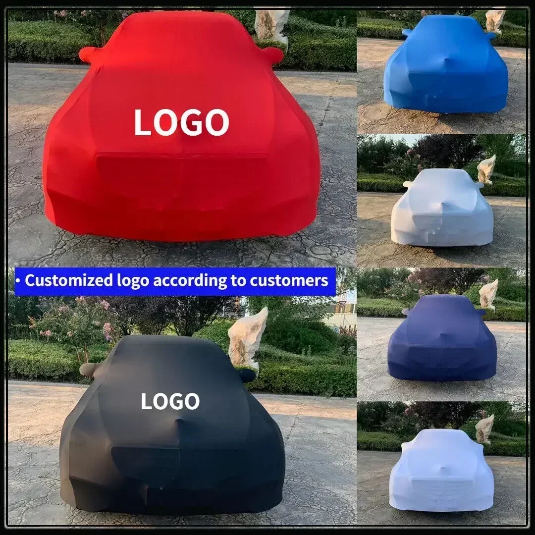 Soft Thicken Elastic Velvet Full Body Car Cover Dust-proof Protection Cover For_Any Model Customized by Customer