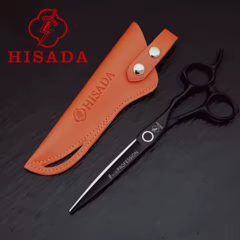 HISADA 이발사 가위 전문 미용 가위6.26.7 인치 가위 VG10 소재 하이 엔드 살롱 헤어 커팅 가위