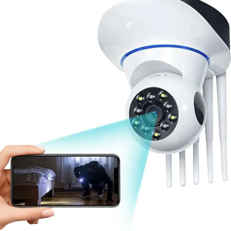 

Indoor Camera Wireless With Phone App Indoor Security Camera WiFi Smart Remote Monitor Night Vision AI Human Detection Phone App