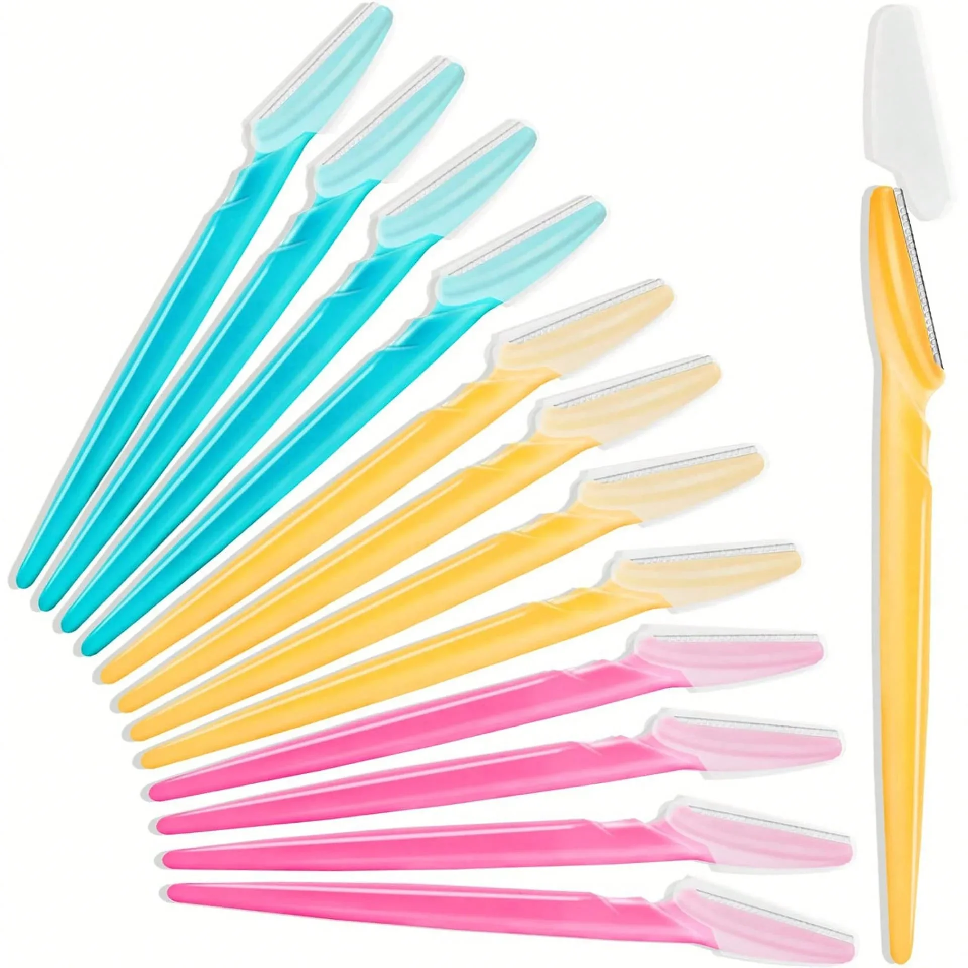Popular 30 Canned Macro Eyebrow Trimmer Eyebrow Scraper Anti-Scratch Canned Beauty Eyebrow Scraper Blade Beauty Tool