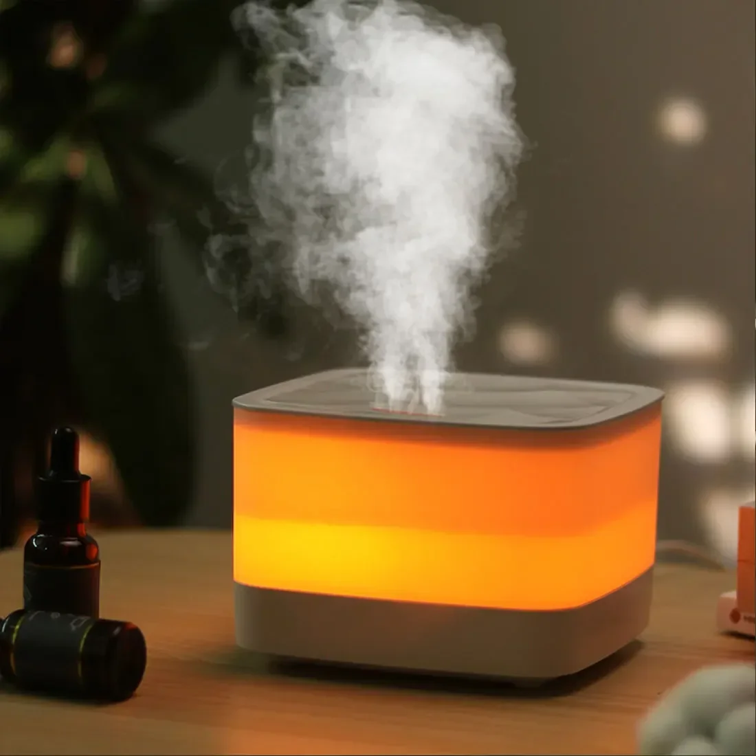 Remote Control 800Ml Aromatherapy Essential Oil Diffuser Ultrasonic Air Humidifier Wooden Perfume Diffuser For Home Bedroom