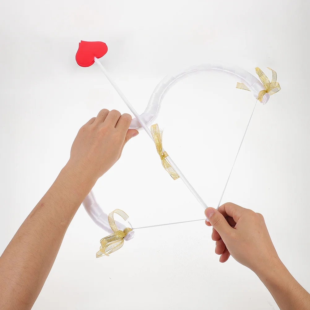 2 set Valentine'S Day Cupid Bow Arrow Prop Foam Costume Accessory For Party Cosplay Photo Booth Decor Cupid Accessories Men