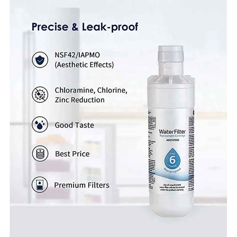 For LT1000P Refrigerator Water Filter Compatible With LT1000P, ADQ74793501,ADQ74793502,MDJ64844601,AGF80300704,ADQ75795105