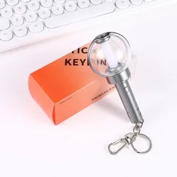 Kpop EN Mini Light Stick Keychains ENGENE JUNGWON SUNGHOON JAY NIKI HEESEUNG SUNOO Lights Keyrings Bag Pendant Fans Gifts