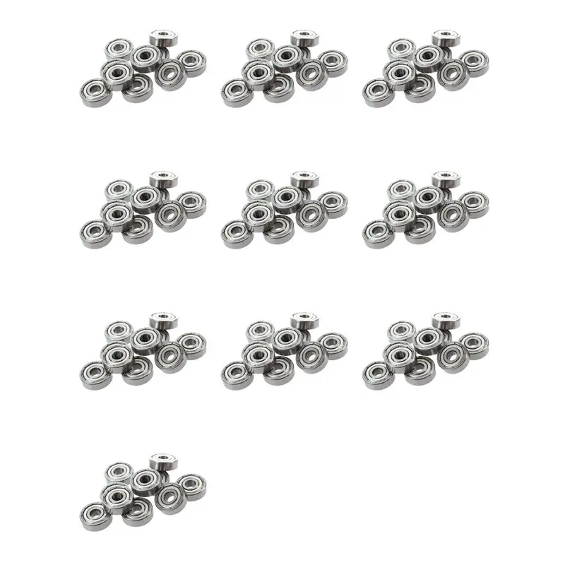 

【СОКРУЩЕНИЕ ЦЕН】100 шт. шарикоподшипников с глубоким пазом 625-ZZ, высочайшее качество, 5 мм