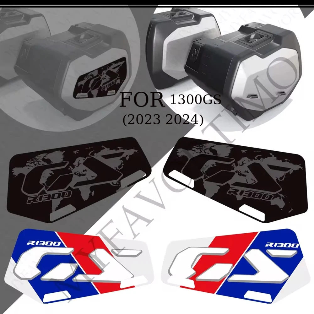 

For BMW R1300GS R 1300 GS Motorcycle Trunk Luggage Panniers Side Top Cases Suitcase Protector Stickers ADV Adventure 2023 2024