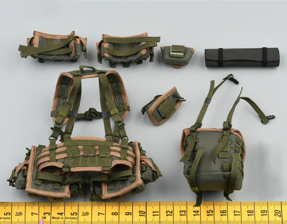 DAMTOYS DAM 78090 1/6 Zabawki Broń Model Wiszące Torby na Klatkę Piersiową Kamizelka Wodoodporne Akcesoria dla 12-calowej Figurki Akcji DIY